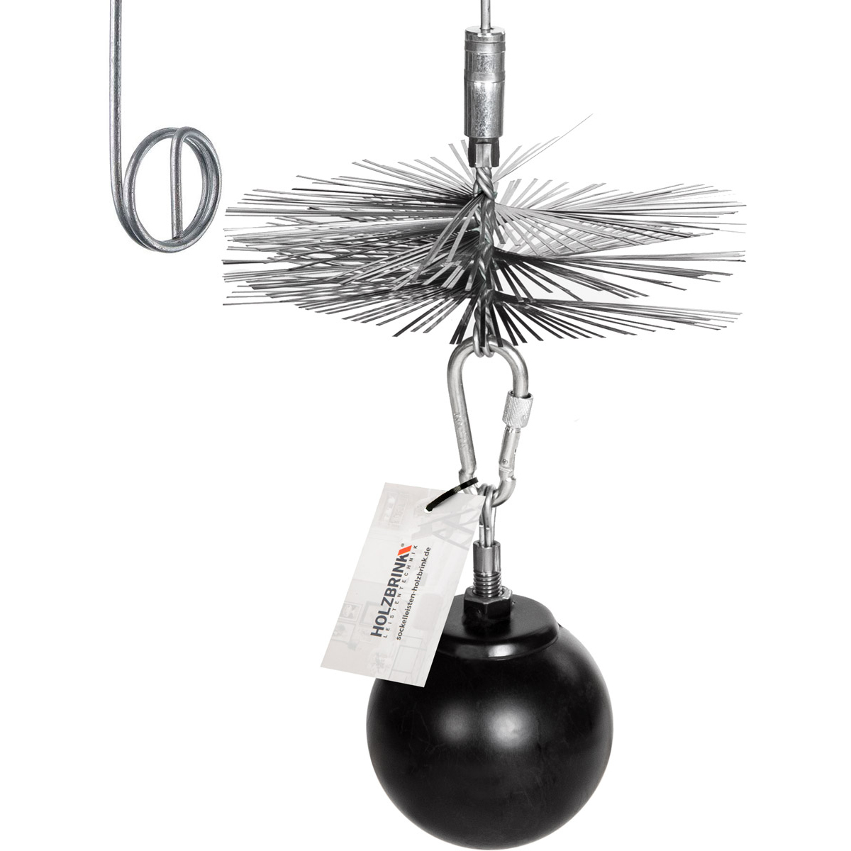 Kaminbesen Schornsteinbesen Schornsteinfeger Profiset Kamin reinigen