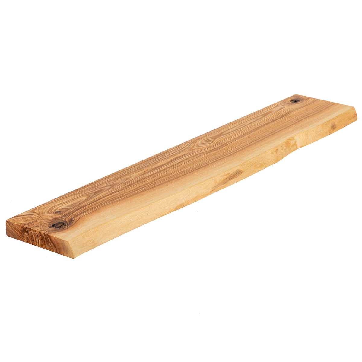 Regalbrett Holz Wandboard Suar Massivholz bis 200 cm Baumkante Wand Regal Brett 