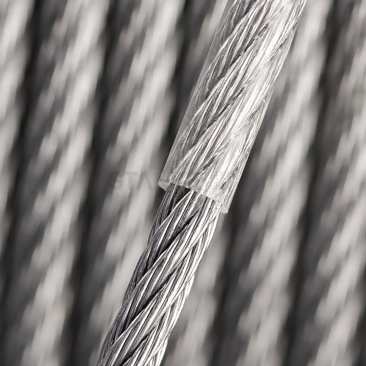 30 M PVC-beschichtetes Stahlseil 3 Mm Grün – Mit Ösen, Spannschlössern, Für Wäscheleine, Lichterketten, Garten & Pflanzen