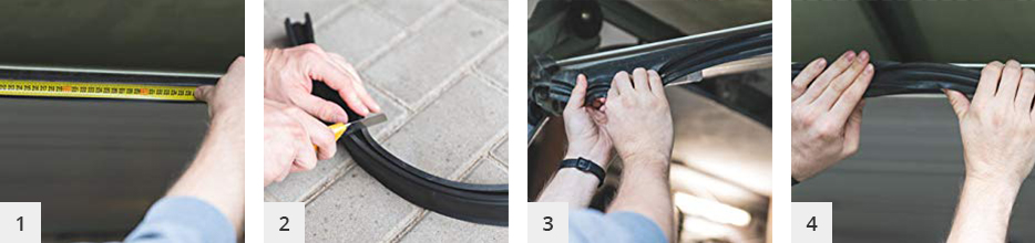 Garagendichtung Garagentor Bodendichtung Türschwellendichtung