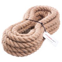 Vorschau: JUTESEIL 8mm Hanfseil Naturhanf Tauwerk Hanf Jute