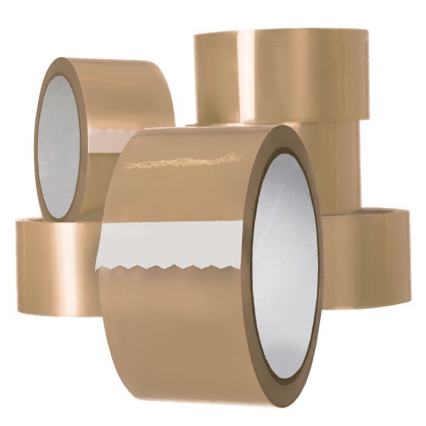 Packband Paketklebeband Packband Paketklebeband PREMIUM Abklebeband Braun 48mm x 55m