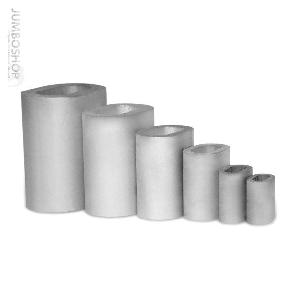 Alu Pressklemme 1,5mm Alu Pressklemme 1,5mm Drahtseilklemme Alu Presshülse