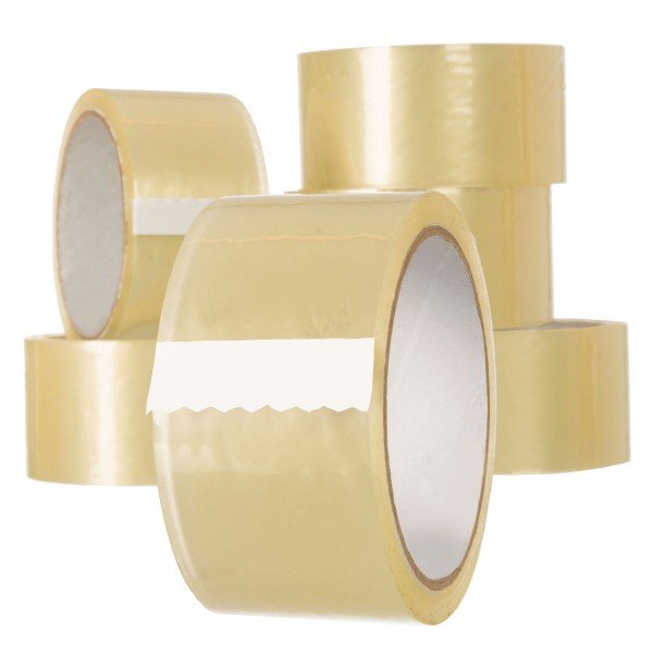 Packband Paketklebeband Packband Paketklebeband STANDARD Abklebeband Transparent 48mm x 55m