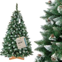 Vorschau: künstlicher Weihnachtsbaum KIEFER Natur-Weiss beschneit