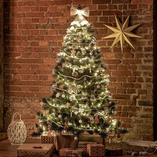 Weihnachtsbaum ALICE Plastikbaum künstlicher Christbaum PVC Kiefer Tannenbaum 