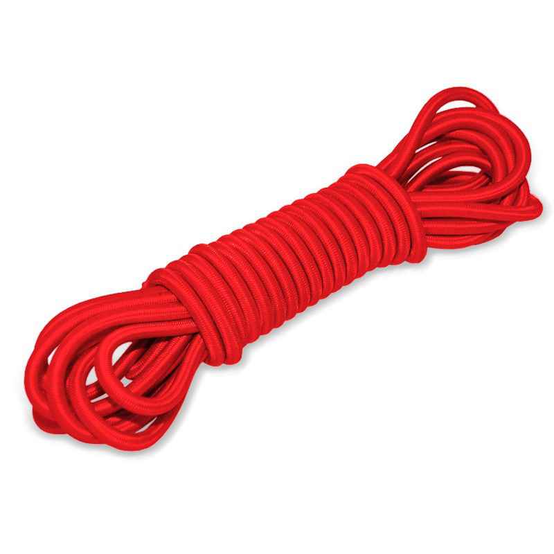 8mm Expanderseil 30m rot Gummiseil elastisches Seil f Plane red cord shock cord 