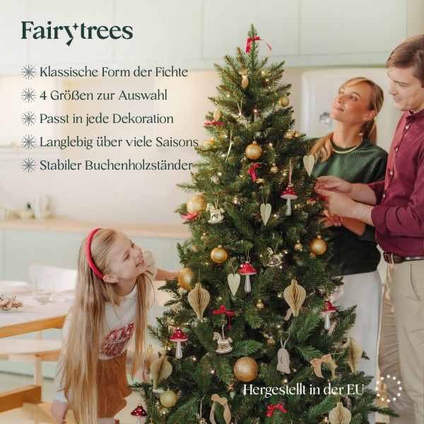 künstlicher Weihnachtsbaum FICHTE NATUR