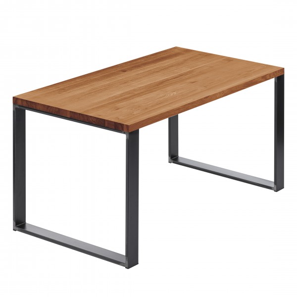 Holztisch, gerade Kante 140x60x76 cm