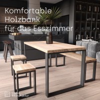 Vorschau: Sitzbank Flur, Holzbank, Hocker