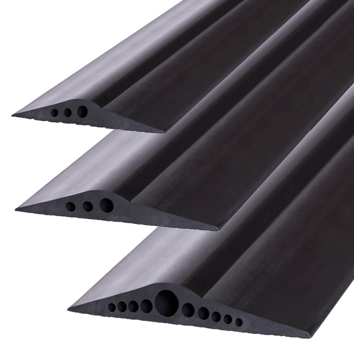 Garagendichtung Gummischwelle Gummidichtung EPDM Garagentor Dichtung  15x80mm