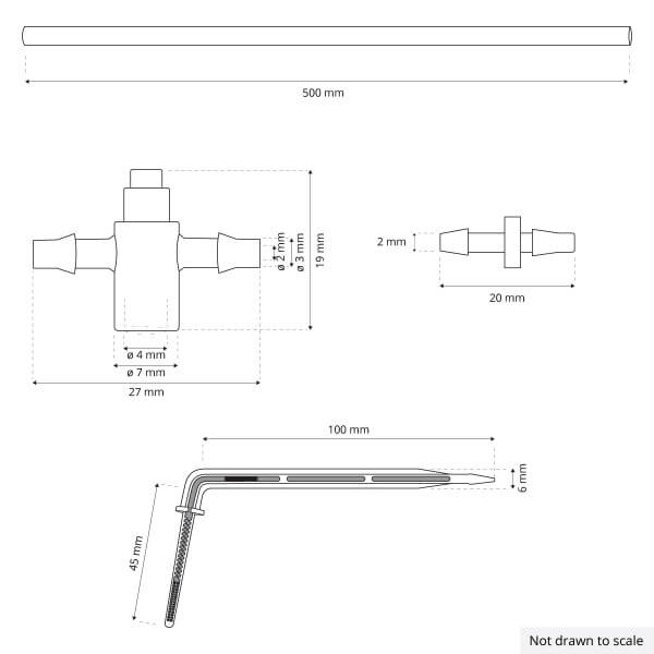 Bewässerungssystem Micro-Drip-System Tropfbewässerung Bewässerungsset 8