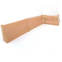 HOLZBRINK Linkes Endst/ück passend zum Dekor Ihrer Sockelleisten 62mm x 23mm Perfecta 102 Buche