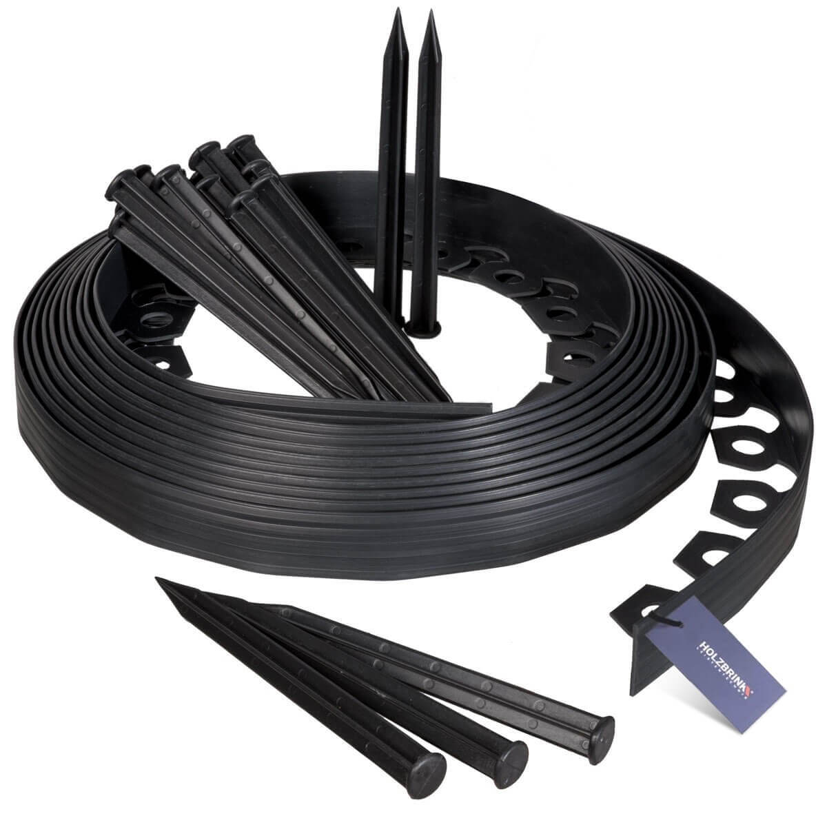Bradas Rasenkante 1m – Flexible PVC Beetumrandung Für Garten & Beete