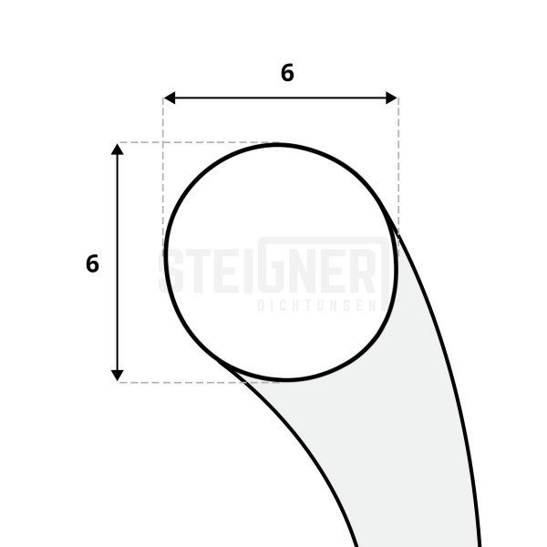 Glasfaser Dichtschnur Ofendichtschnur SKD02 + Montagekleber