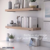 Vorschau: Stabile Regalhalterung aus Metall, DIY-Wandregal HLR-L