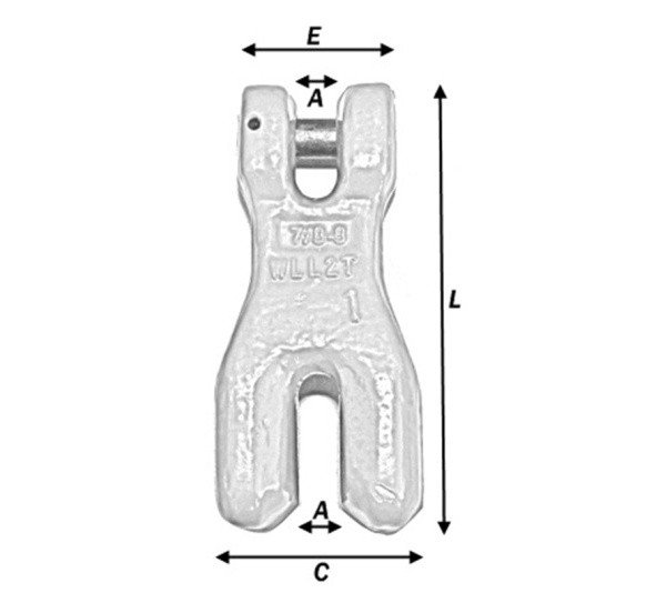 16mm Standard-Verkürzungsklaue Güteklasse 8