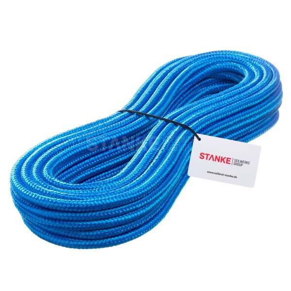 30m Kunststoffseil 16mm 2400kg blau schwimmfähig seewasserbeständig PP-Seil Seil 
