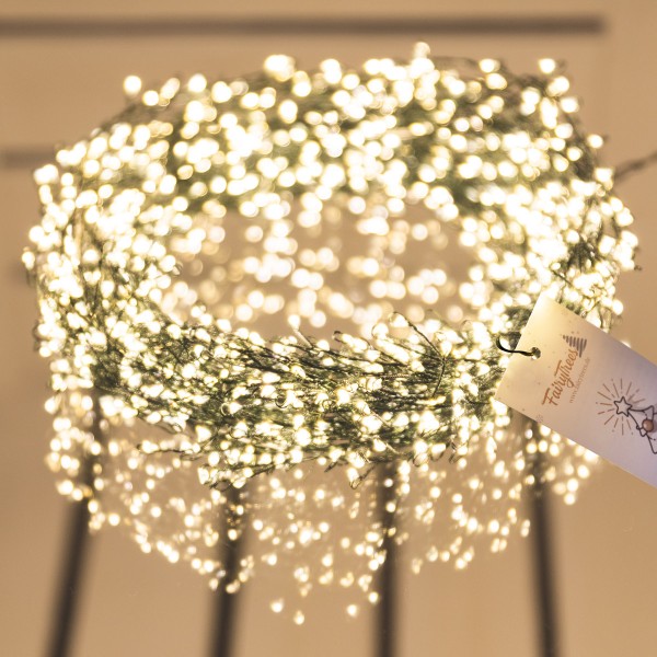 20m LED Lichterkette für Weihnachtsbaum LEDs 1000 Weihnachtsbaumbeleuchtung
