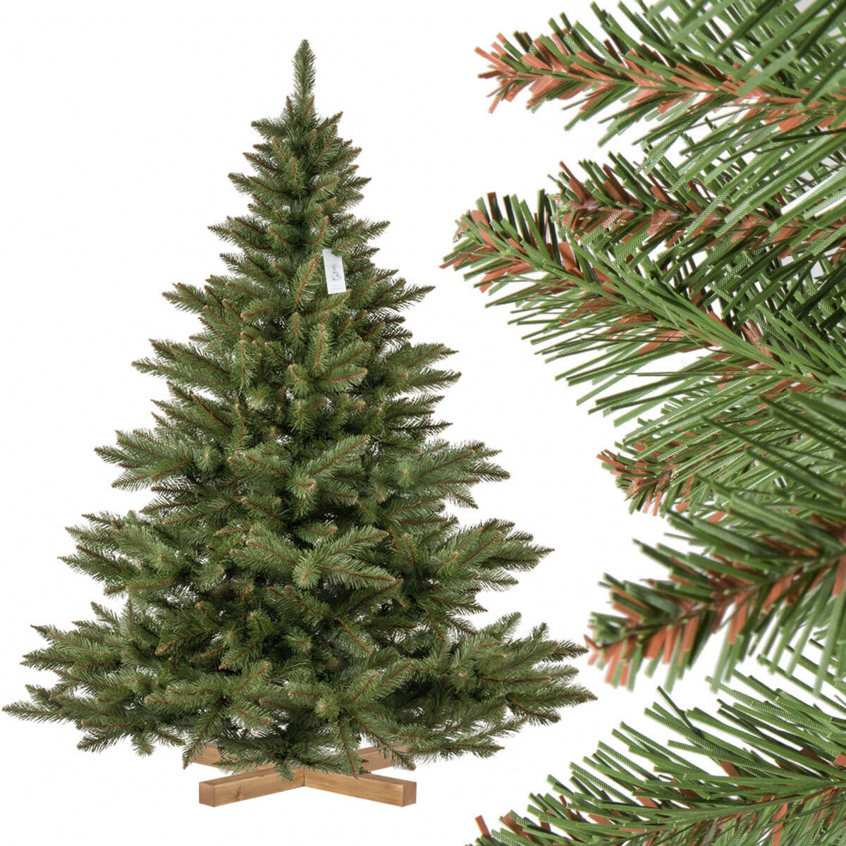 Künstlicher Weihnachtsbaum / Tannenbaum wie echt - online kaufen ...
