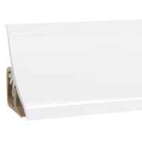 Vorschau: Küchenleiste 23x23mm Abschlussleiste Küche Arbeitsplatte - 600 Weiß